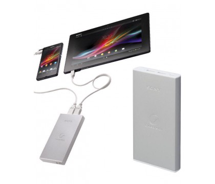 SONY CP-F10 USB CHARGER - 10000MAH SILVER